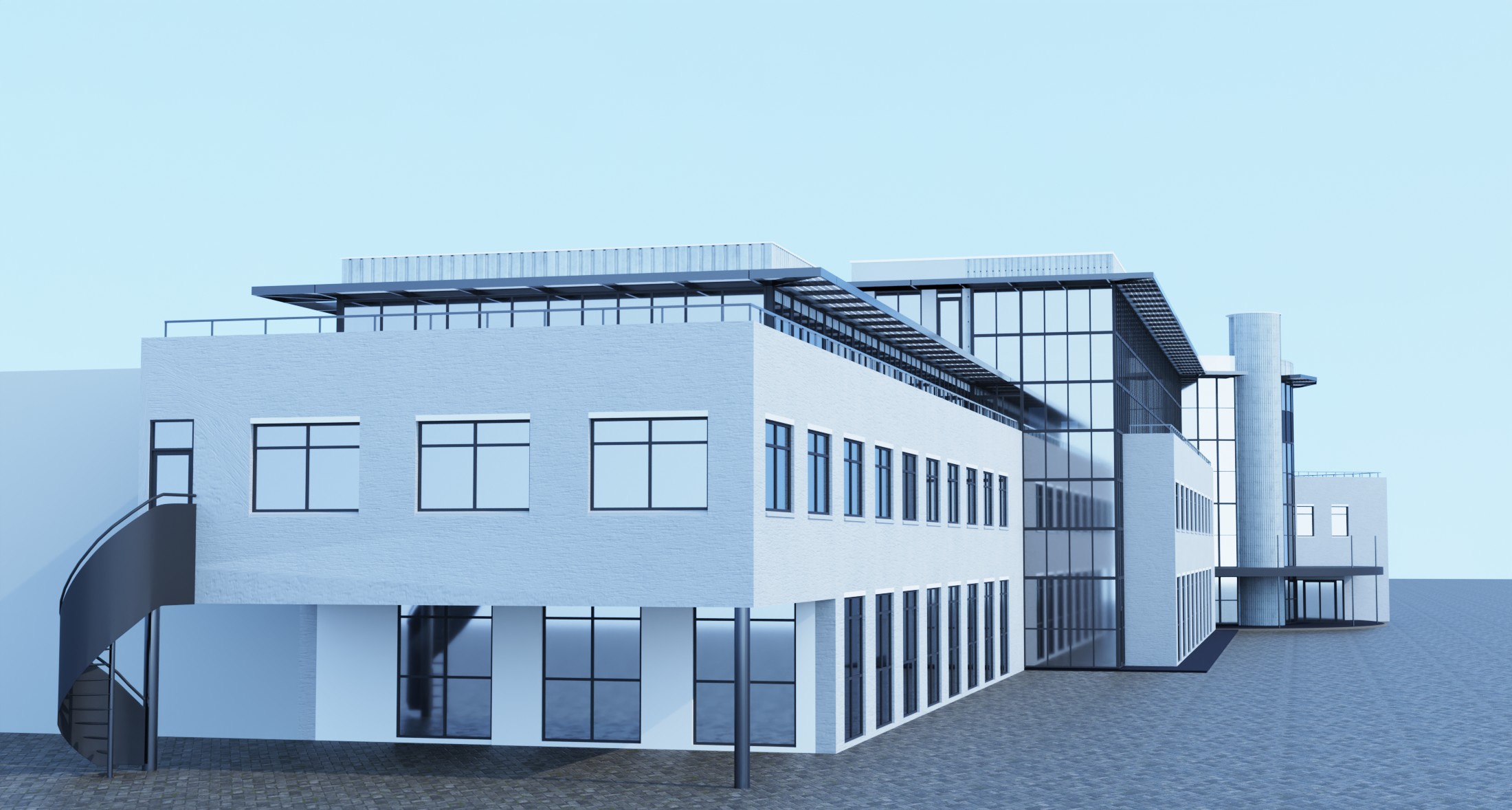 Optoppen kantoorpand Van Hessen Nieuwerker aan den IJssel - 4